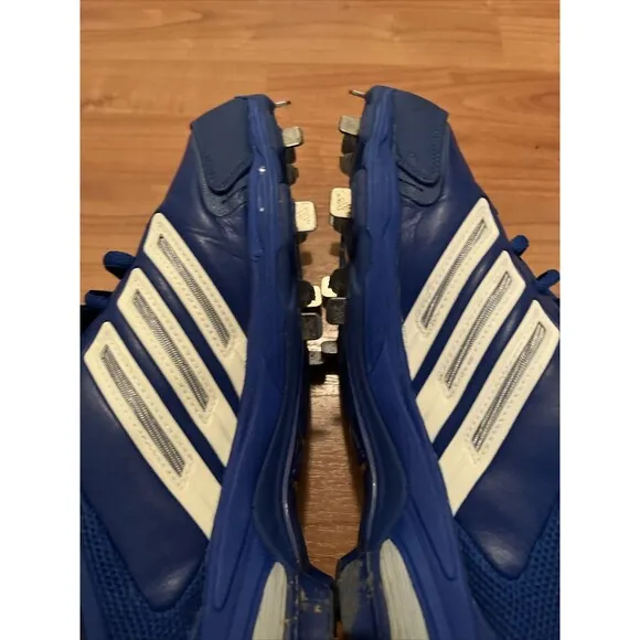 Adidas Men's Baseball Cleats AdiTUFF Size 11.5 Royal Blue