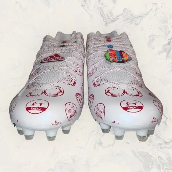 Adidas Mens Freak 22 Big Mood White And Red Football Cleats Shoes Size 13 GZ6901