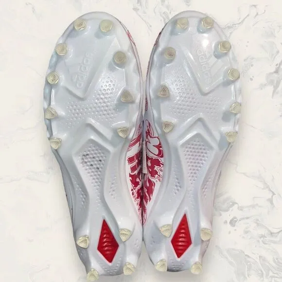 Adidas Mens Freak 22 Big Mood White And Red Football Cleats Shoes Size 13 GZ6901