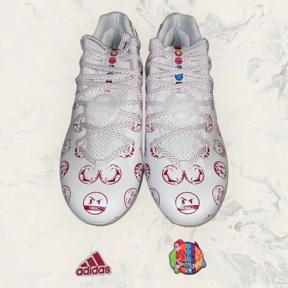 Adidas Mens Freak 22 Big Mood White And Red Football Cleats Shoes Size 13 GZ6901