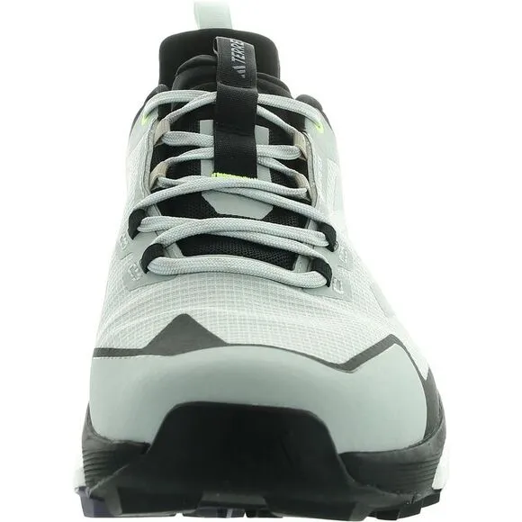 Adidas Mens Gray Lace-Up Running &amp; Training Shoes New