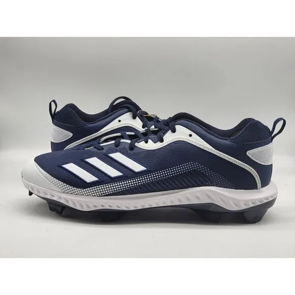 Adidas Mens Icon 6 Bounce Team Navy Shoes Cleats Size 13.5