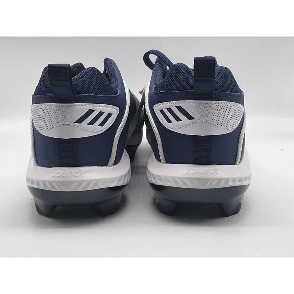 Adidas Mens Icon 6 Bounce Team Navy Shoes Cleats Size 13.5