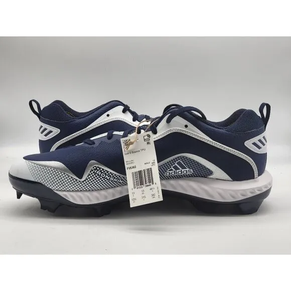 Adidas Mens Icon 6 Bounce Team Navy Shoes Cleats Size 13.5
