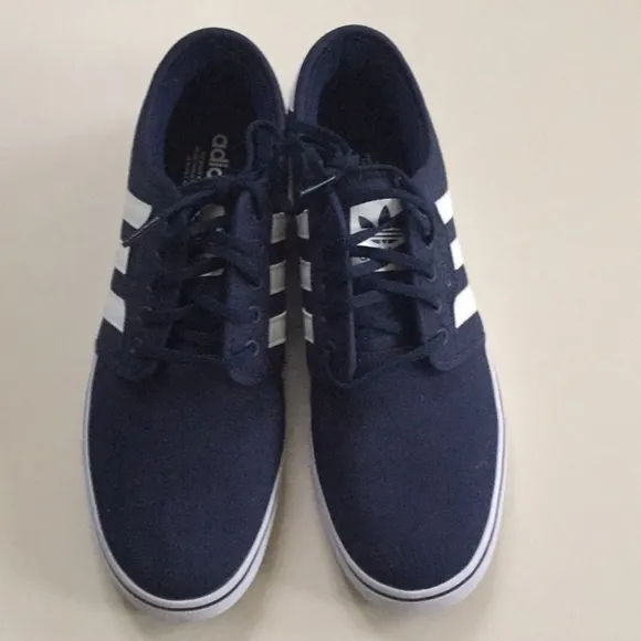 Adidas Mens Navy Blue Sneakers