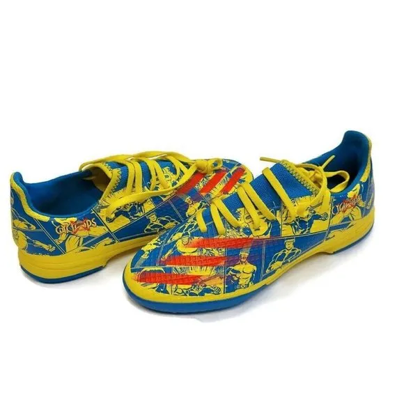 Adidas Mens Size 5.5 X Ghosted .3 TF J Cyclops Marvel X-Men Soccer Cleats GZ8705