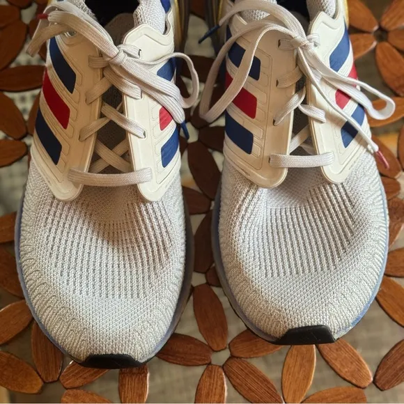 Adidas Men's UltraBOOST 20 USA Running Sneakers Shoes - Blue, White