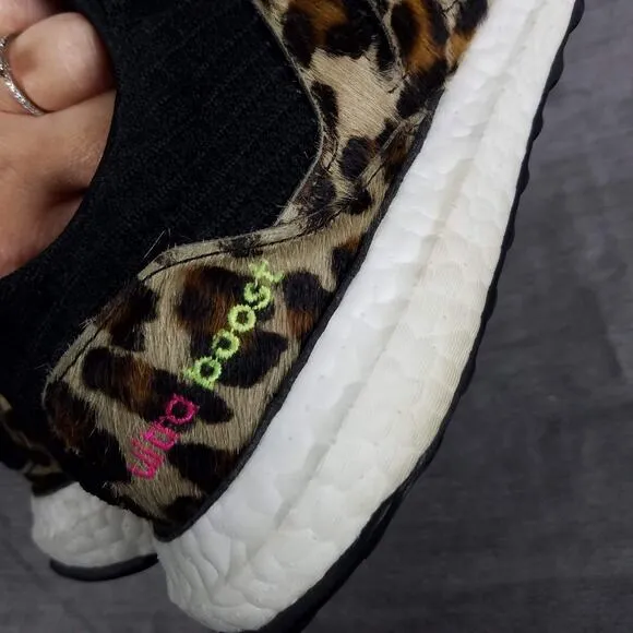 Adidas Mens Ultraboost DNA Animal Pack Leopard Running Shoes FZ2731 Size 8