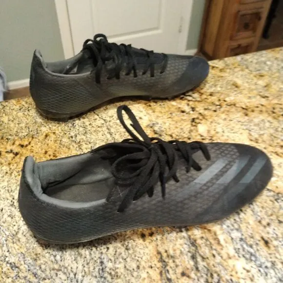 Adidas Men's X Ghosted Football Shoes Ground Cleats Black Grey US 13 (EH2833)