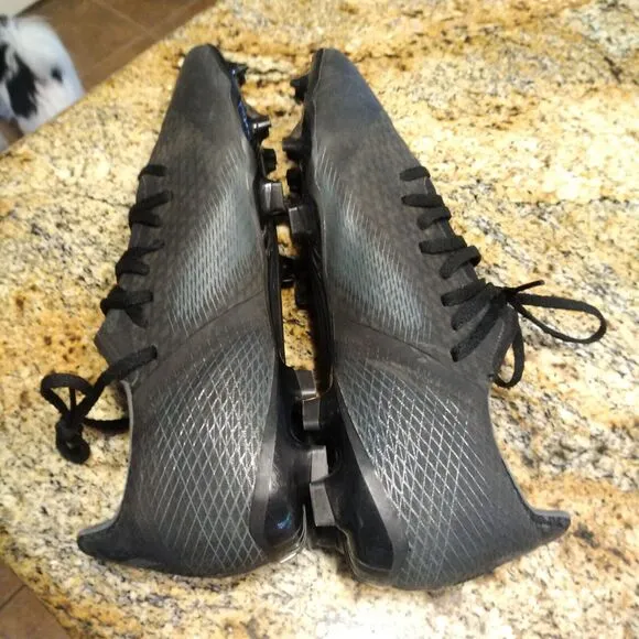 Adidas Men's X Ghosted Football Shoes Ground Cleats Black Grey US 13 (EH2833)
