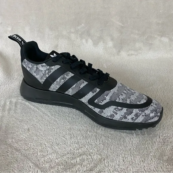 Adidas Multix Mens Running Training Shoes Sneakers Size 12 Black White NEW