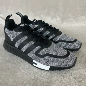 Adidas Multix Mens Running Training Shoes Sneakers Size 12 Black White NEW