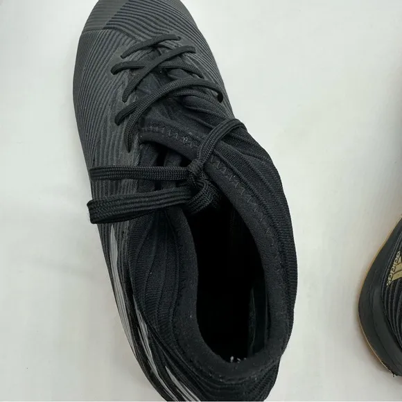 Adidas Nemeziz 19.3 Mens 8.5 Indoor Soccer Shoes Turf Sneakers Core Black F34413