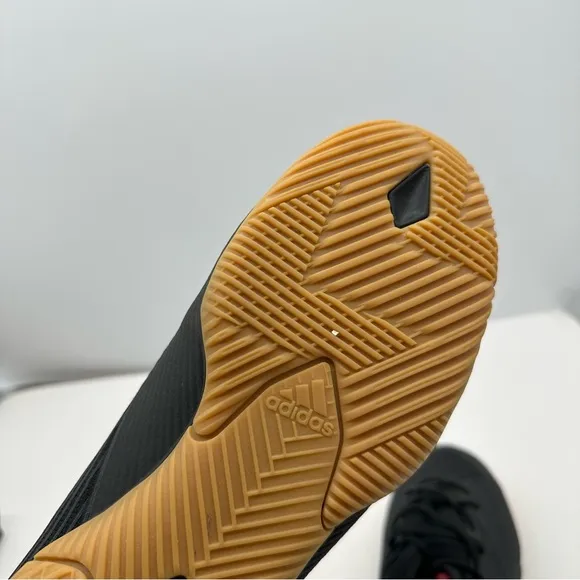 Adidas Nemeziz 19.3 Mens 8.5 Indoor Soccer Shoes Turf Sneakers Core Black F34413