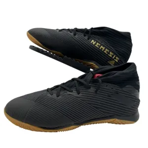 Adidas Nemeziz 19.3 Mens 8.5 Indoor Soccer Shoes Turf Sneakers Core Black F34413