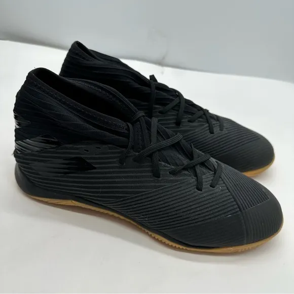 Adidas Nemeziz 19.3 Mens 8.5 Indoor Soccer Shoes Turf Sneakers Core Black F34413