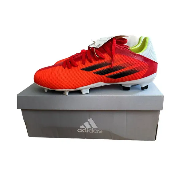 adidas NEWBox X Speedflow.3 Firm Ground Boots Football Soccer Cleats Shoes 5.5US