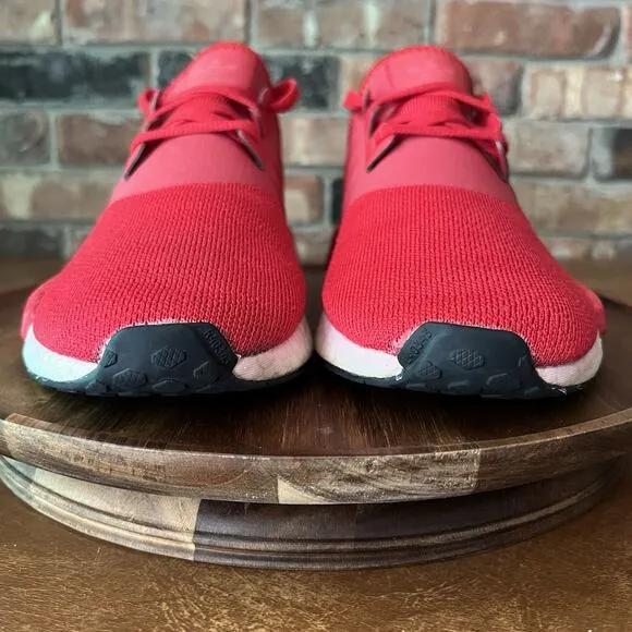 Adidas NMD R1 Scarlet Red White Reflective Sneakers Shoes H01916 Men's Size 11.5