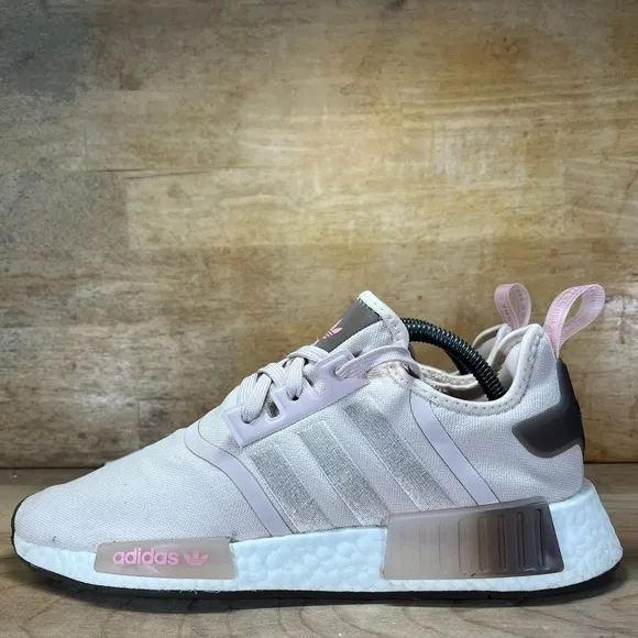 Adidas NMD R1 Womens Size 10 Training Shoes Wonder Quartz Earth Strata Super Pop