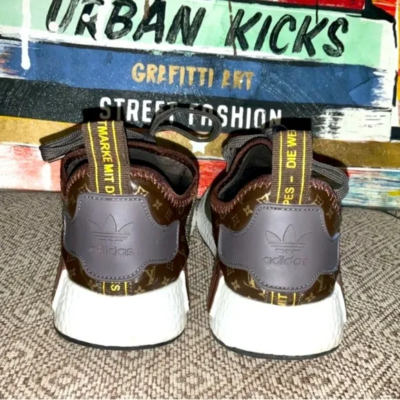 ADIDAS NMDs, Customized to FASHION, EUC