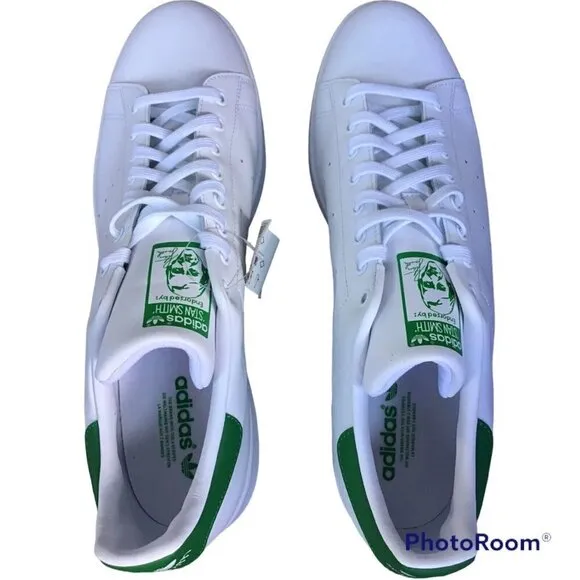 Adidas Originals Stan Smith OG Athletic Tennis Shoes White Men's SZ 18 Sneakers