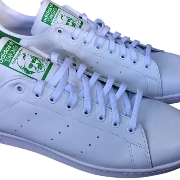 Adidas Originals Stan Smith OG Athletic Tennis Shoes White Men's SZ 18 Sneakers