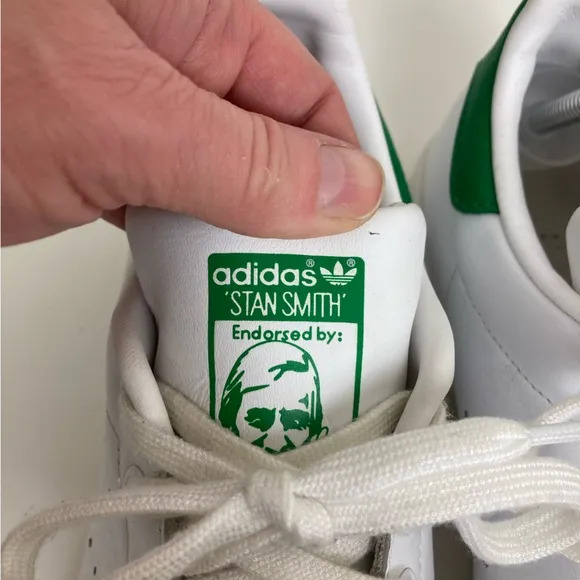 Adidas Originals Stan Smith(M20324) Collab White Leather Tennis Athletic Shoes