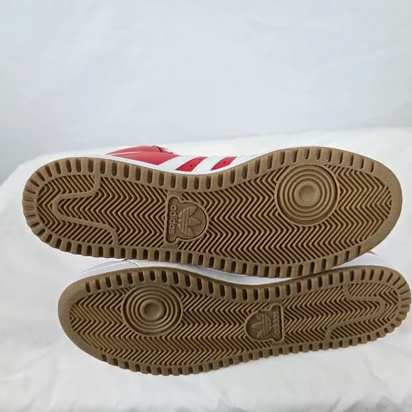Adidas Originals Top Ten Hi Running Shoes Men's 10.5 Red White D65163 NIB