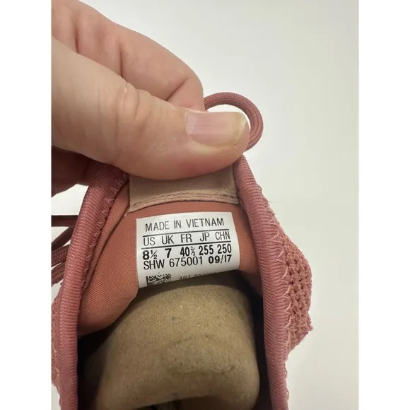 Adidas Pharrell Williams Tennis Hu Pink Sneakers Size 8.5