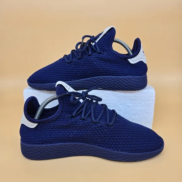 adidas Pharrell x Tennis Hu 'Dark Navy Blue' Tennis Shoes Women's Size 7