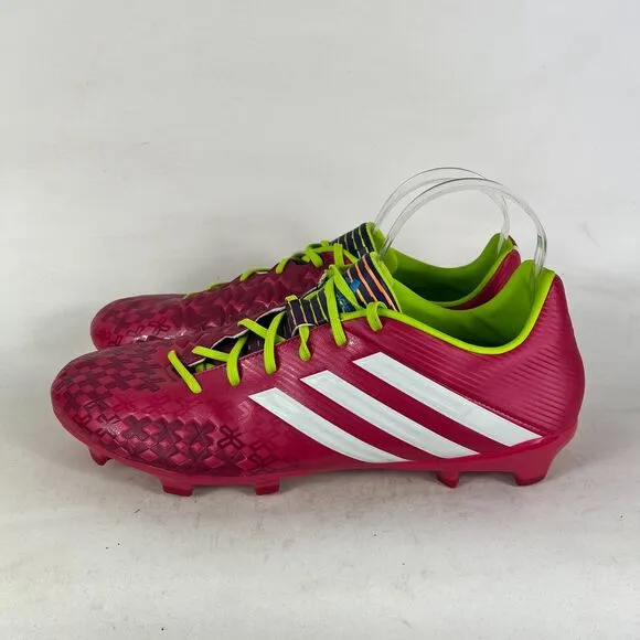 Adidas Predator Absolado LZ TRX FG Shoes Men's 13 Pink Football Cleats F32559