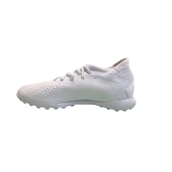 Adidas Predator Accuracy.3 Turf Soccer Shoes Cleats Men's Size 10.5 White FZ6116
