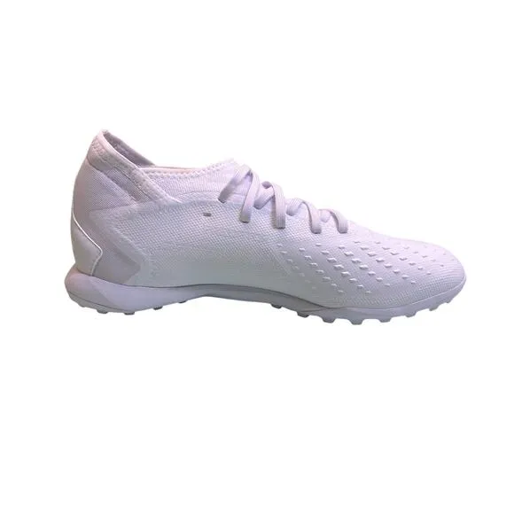 Adidas Predator Accuracy.3 Turf Soccer Shoes Cleats Men's Size 10.5 White FZ6116