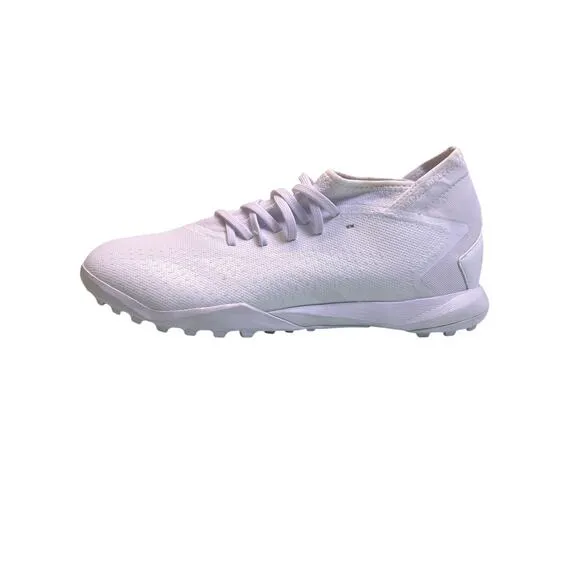 Adidas Predator Accuracy.3 Turf Soccer Shoes Cleats Men's Size 10.5 White FZ6116