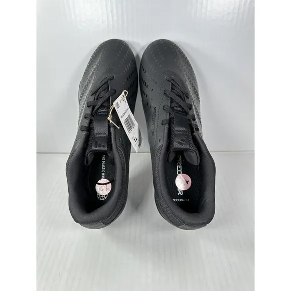 Adidas Predator Accuracy.4 Indoor Sala Soccer Shoes Black GW7074 Mens Size 12