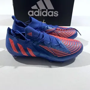Adidas Predator Edge .1 Low FG H02954 Blue Soccer Football Cleats Shoes 12 NEW