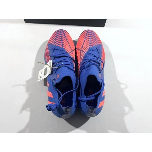 Adidas Predator Edge .1 Low FG H02954 Blue Soccer Football Cleats Shoes 12 NEW