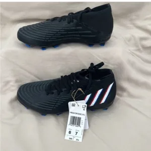 Adidas Predator Edge soccer shoes 2FG Mens 6 Womens 7 La Crosse Futbol Cleats