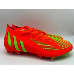 Adidas Predator Edge.1 FG Cleats Men's Soccer Shoes Solar Red GW1029 Size 11 NIB