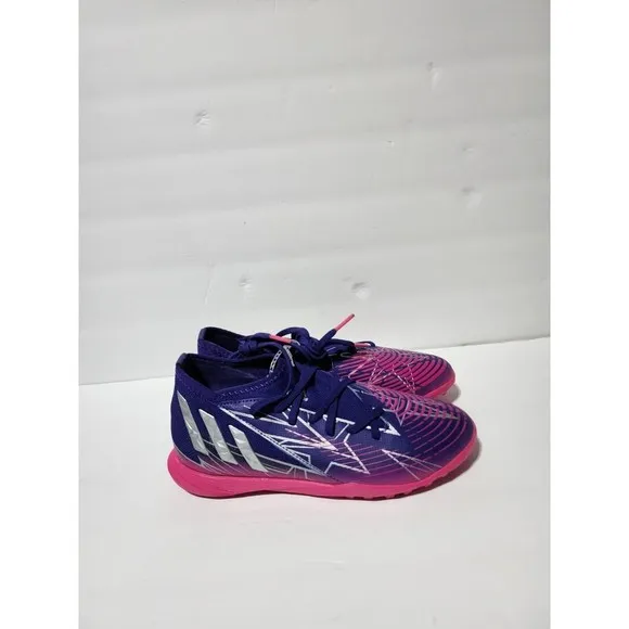 Adidas Predator Edge.3 Turf Soccer Shoes Cleats GX2641 Kids Size 4.5 Women’s 5.5
