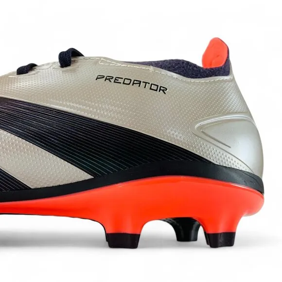 adidas Predator League FG Platinum Metallic Men's Soccer Cleats IF6349