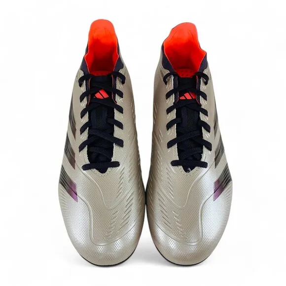 adidas Predator League FG Platinum Metallic Men's Soccer Cleats IF6349
