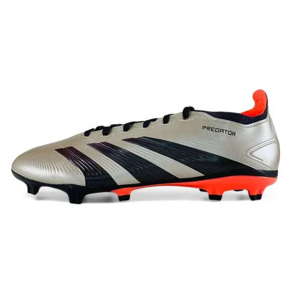 adidas Predator League FG Platinum Metallic Men's Soccer Cleats IF6349
