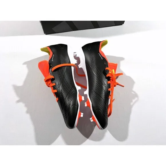 Adidas Predator League FG Soccer Cleats Black Mens Sz 7.5 Wmns Sz 8.5 Shoes NIB