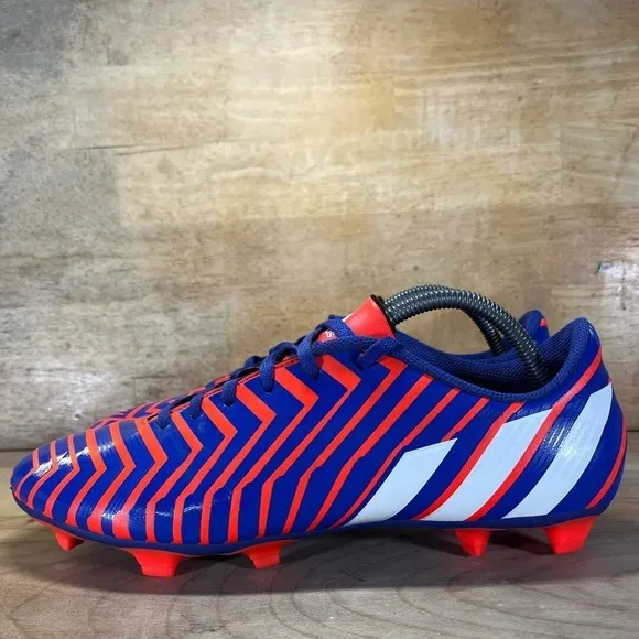 Adidas Predito Mens Sz 11.5 Instinct Firm Ground Soccer Cleats Shoes Blue Orange
