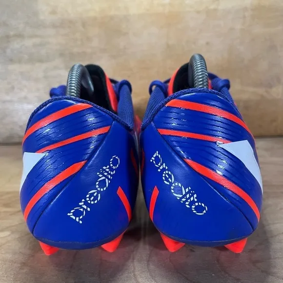 Adidas Predito Mens Sz 11.5 Instinct Firm Ground Soccer Cleats Shoes Blue Orange