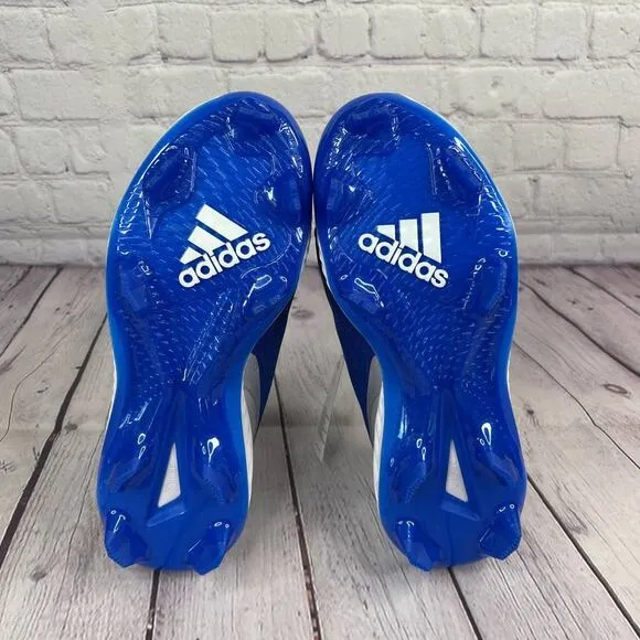 Adidas PureHustle TPU Royal Blue White Softball Cleats Women's Size 5 (FV9044)