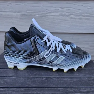 ADIDAS Quickframe Crazyquick Football Cleats Shoes Black White G98782 Men's 11
