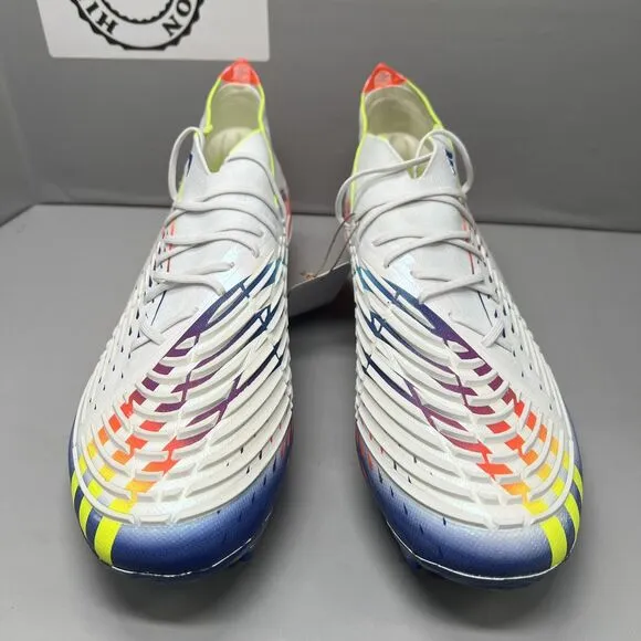 Adidas Rare Predator Edge.1 L SG GW1021 White Soccer Cleats Shoes Men Sz 11 NEW