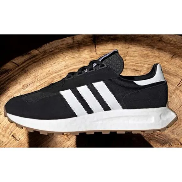 Adidas Retropy Black White Boost Ultra Run Shoes Mens 11.5 New Fast Shipping